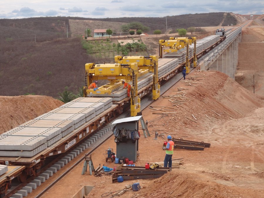 Imagem da rodovia Transnordestina