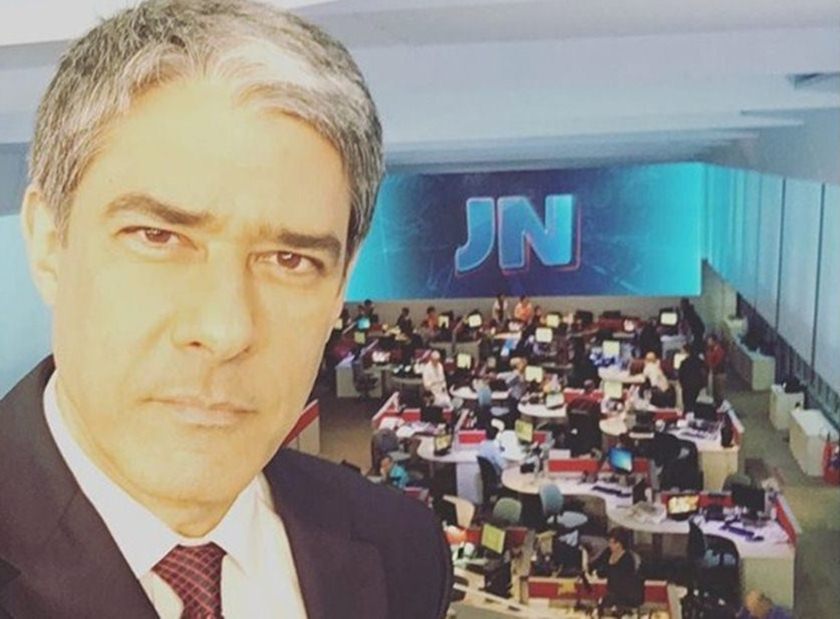 William Bonner no Jornal Nacional