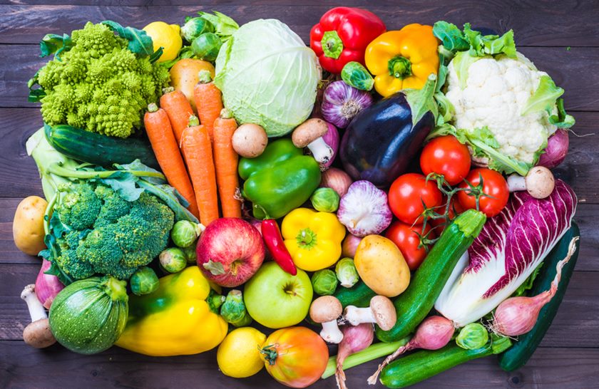 Foto colorida de legumes-Metrópoles