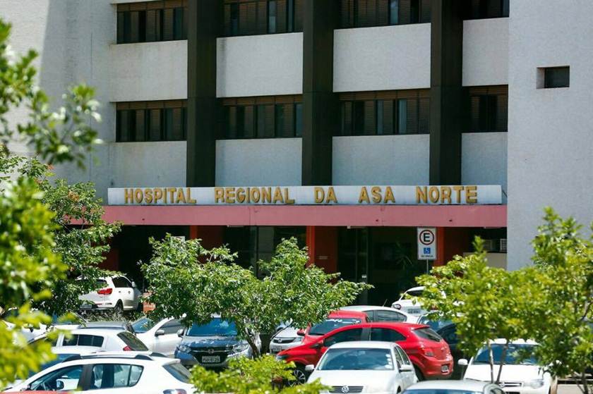 Fachada do Hospital Regional da Asa Norte
