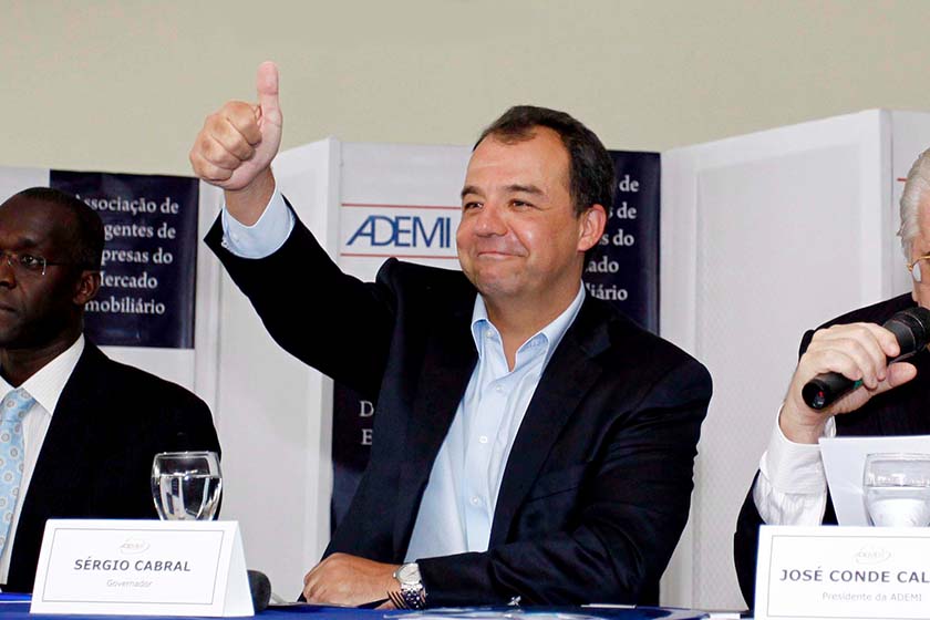 Sérgio Cabral ex-governador do Rio de Janeiro