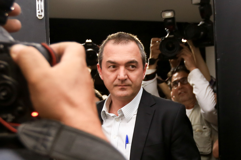 Brasília(DF), 07/09/2017 - Joesley Batista - após prestar depoimento no PDG, o empresário deixa Brasília. Foto: Rafaela Felicciano/Metrópoles