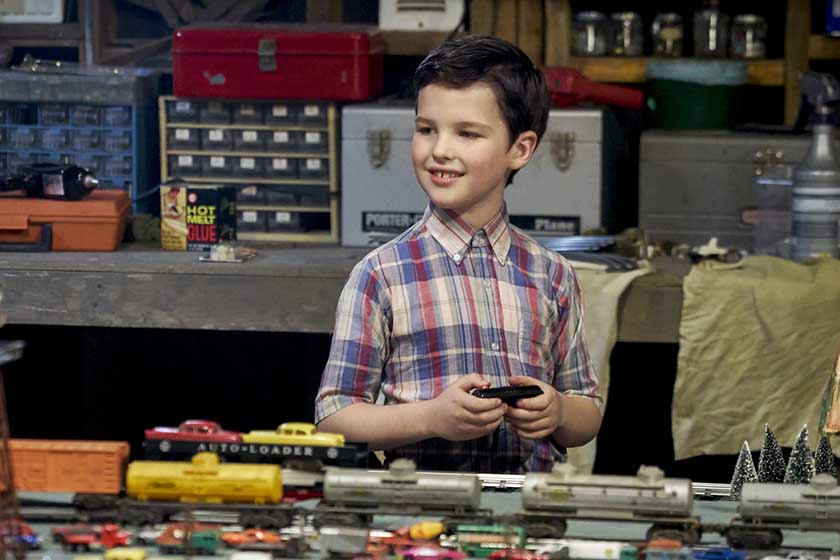 Foto colorida da série Young Sheldon - Metrópoles