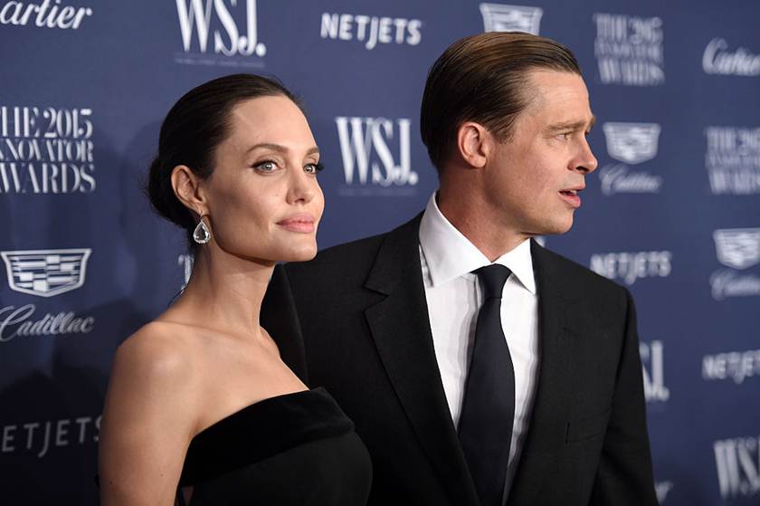 Angelina Jolie e Brad Pitt