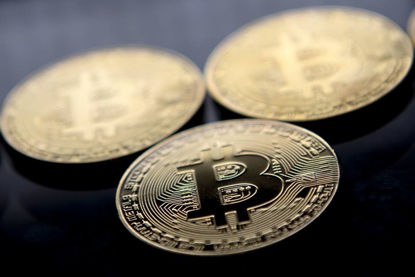 imagem colorida bitcoin