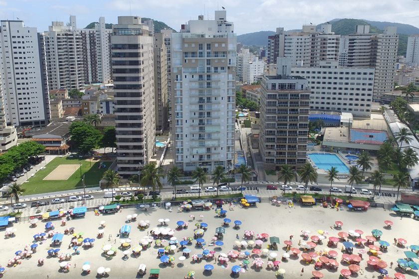 Praia no Guarujá