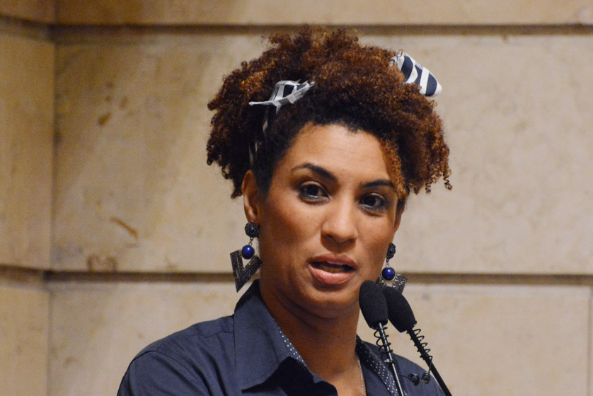 Marielle Franco, vereadora do PSol morta a tiros em 14 de março de 2018