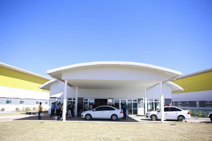 Fachada de hospital de criança de Brasília - Metrópoles