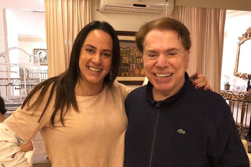 Silvia Abravanel e Silvio Santos - Metrópoles