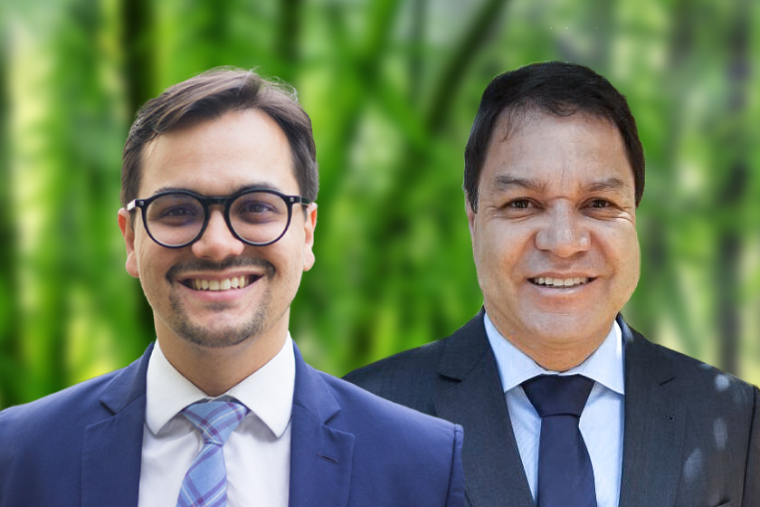 Rafael Fortunato e Adalberto Vasconcelos