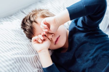 Criança com sono