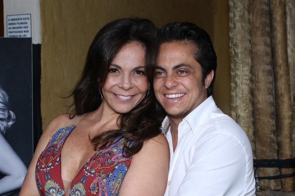 Sula Miranda e o sobrinho Thammy
