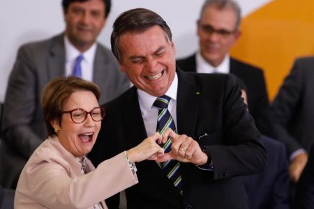 Bolsonaro e Tereza Cristina