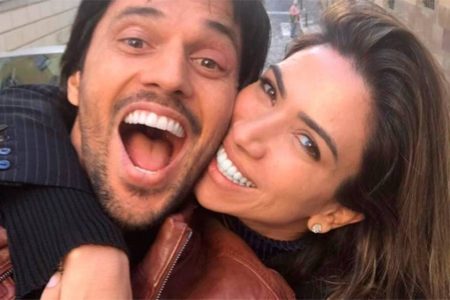 Fábio Faria e Patricia Abravanel