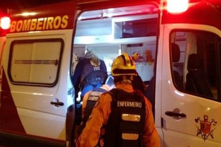 ambulância dos bombeiros