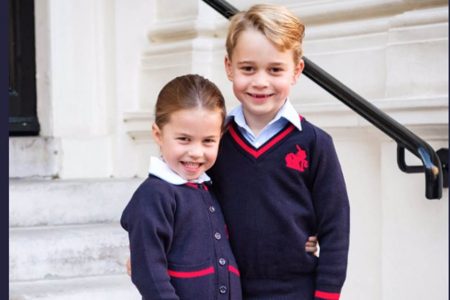 Princesa Charlotte e príncipe George