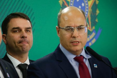 Wilson Witzel_Flávio Bolsonaro