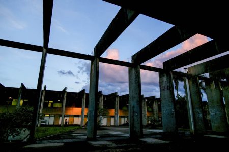 ICC da unb em fim de tarde