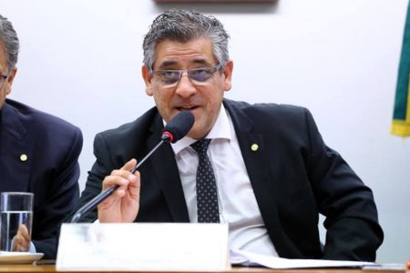 Deputado federal Nereu Crispim, líder da Frente Parlamentar Mista dos Caminhoneiros Autônomos e Celetistas