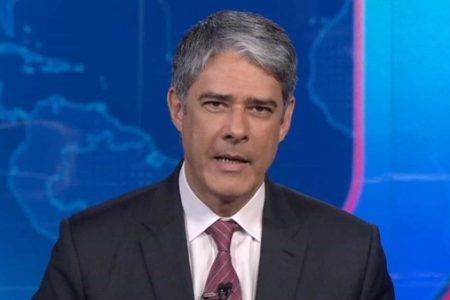 William Bonner é apresentador do jornal
