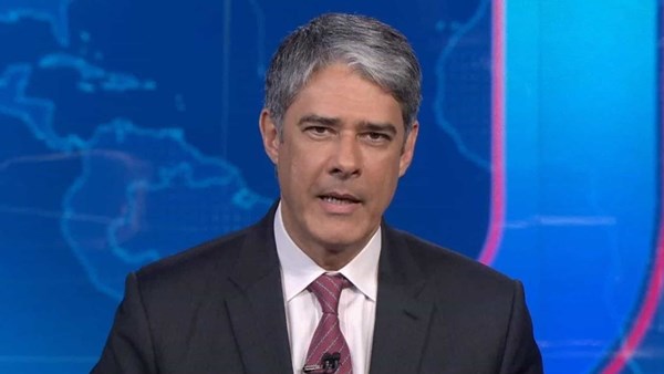 William Bonner é apresentador do jornal