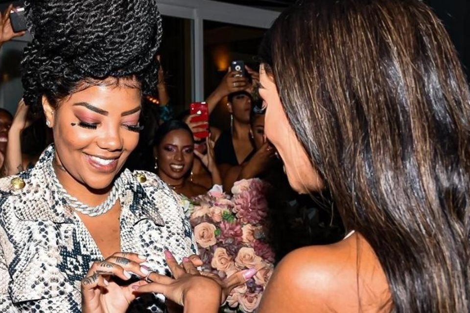 Ludmilla e Bruna Gonçalves se casando