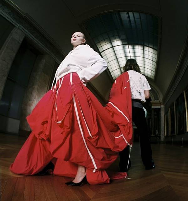 Thibaut Grevet/Divulgação/Off-White x Louvre