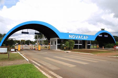 Entrada da Novacap