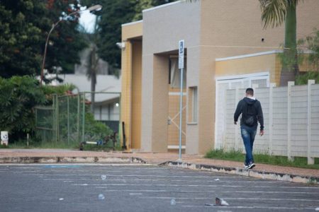 Fachada da Unip, na Asa Sul: coronavírus suspende aulas
