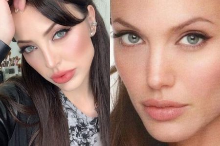 sósia da angelina jolie