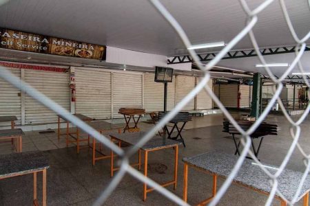 Comércio do DF fechado por causa do coronavírus