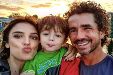 Rafa Brites filho Rocco e marido Felipe Andreoli