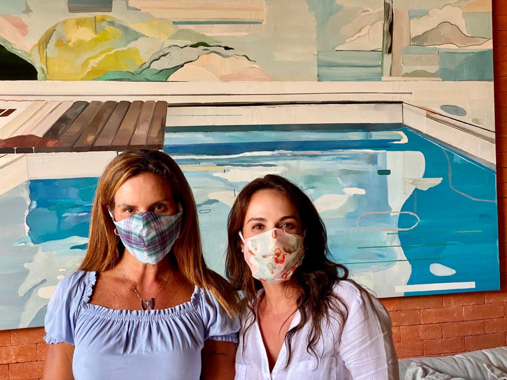 Claudia Salomão e Andréa Cabrera