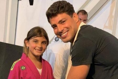 Cauã Reymond e sofia