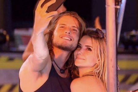 Daniel e Marcela tiram selfie no BBB20
