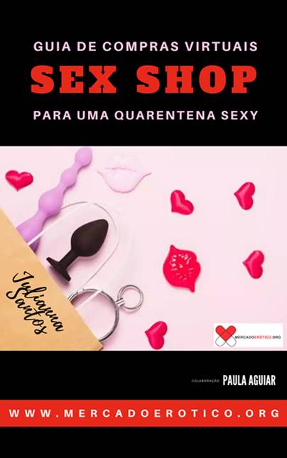 Capa guia de compras para quarentena sexy