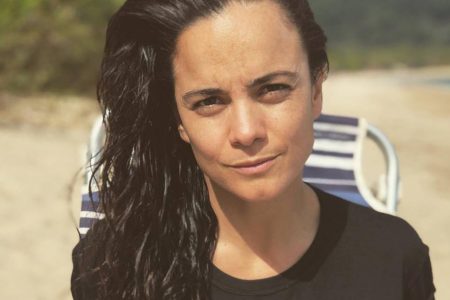 A atriz Alice Braga no Instagram