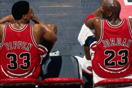 Michael Jordan Scottie Pippen Chicago Bulls