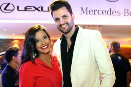 ivy e ex-marido rogério fernandes