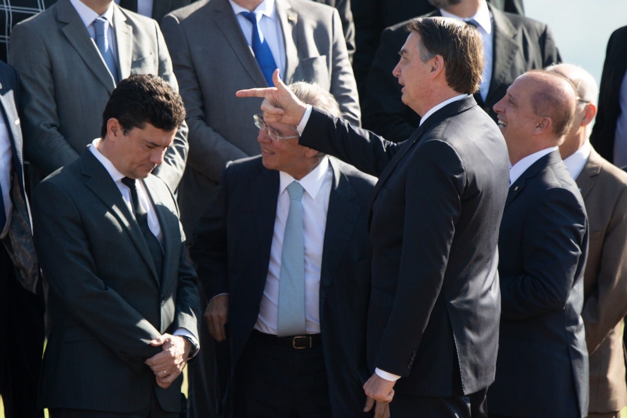 Jair Bolsonaro e Sergio Moro