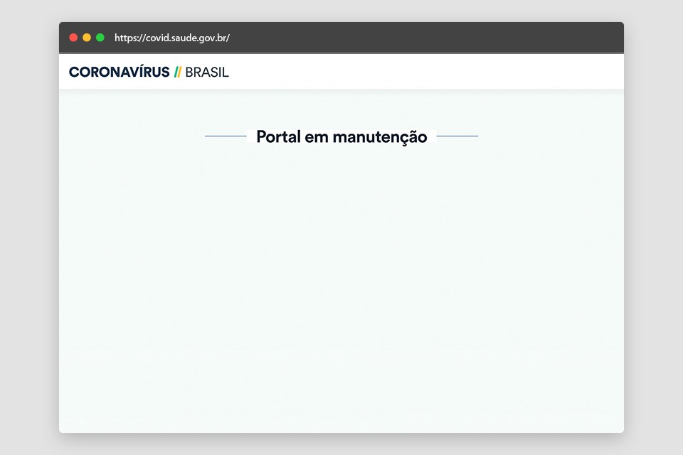 Portal do Ministério da Saúde