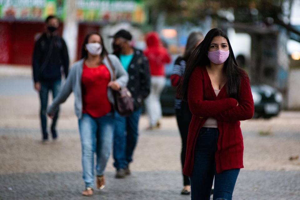 Frio e seca em Taguatinga