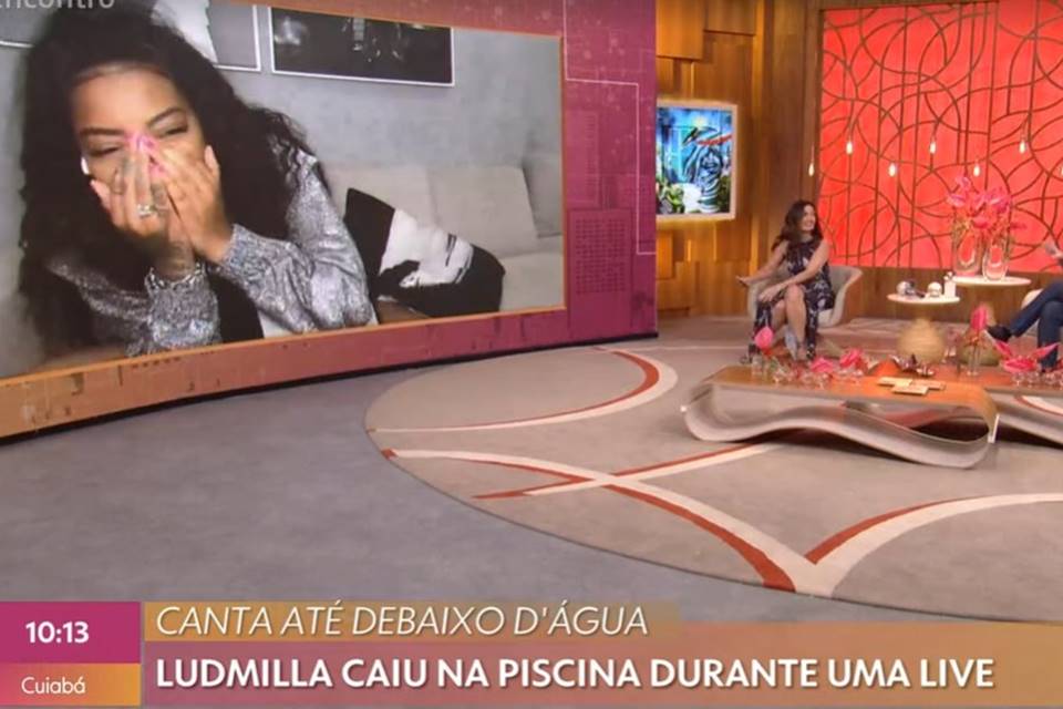 Ludmilla no Encontro com Fátima