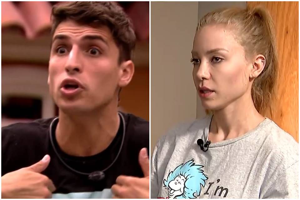 Felipe Prior e Najila Trindade