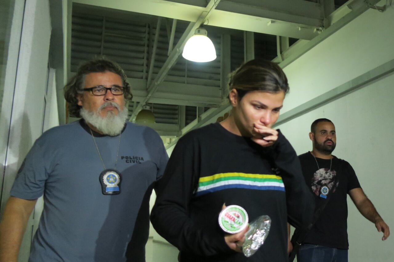 Danúbia de Souza Rangel, mulher do traficante Antonio Francisco Bonfim Lopes, conhecido como Nem da Rocinha