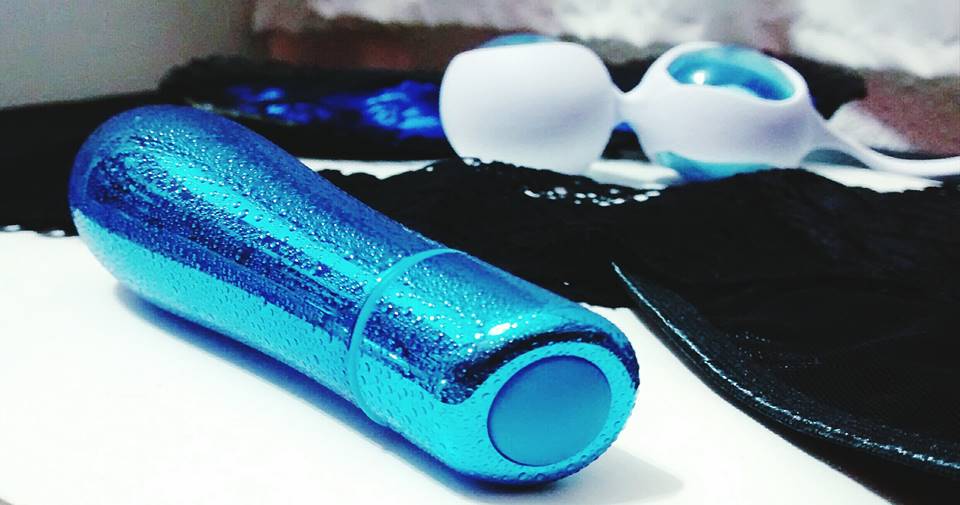 Vibrador azul