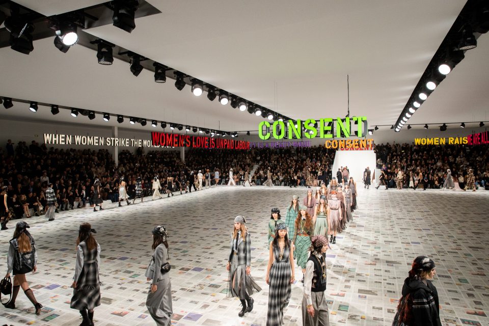 Desfile de outono/inverno 2020 da Dior