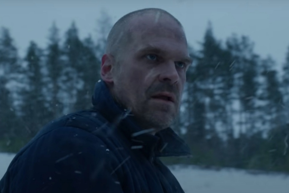 David Harbour em Stranger Things