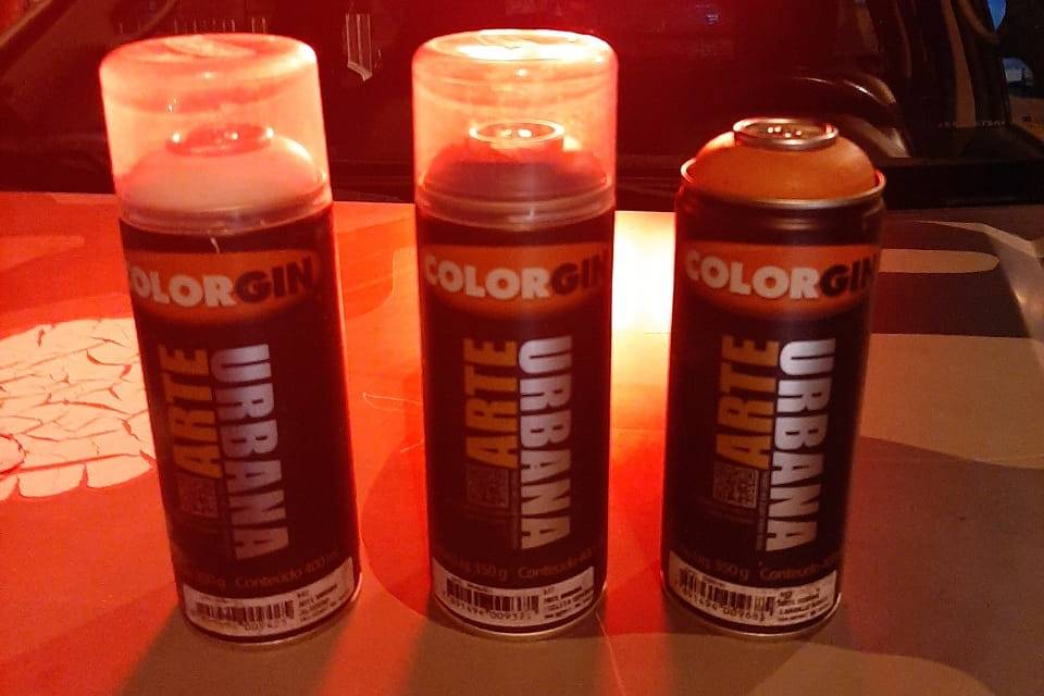 Spray de tinta