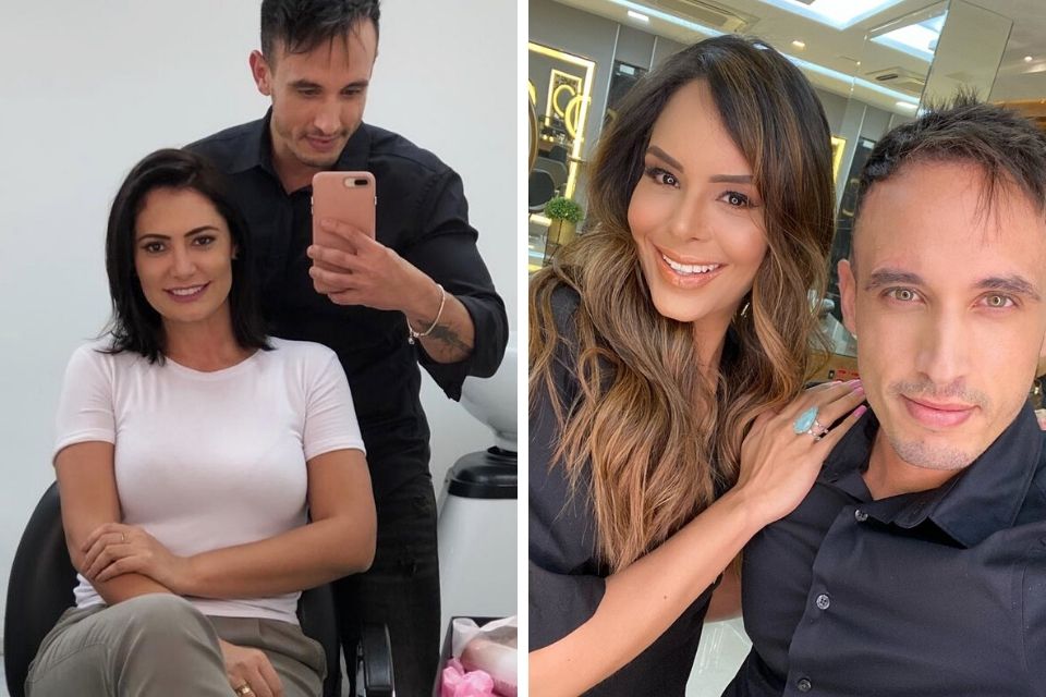 Bruno Oliver, Michelle Bolsonaro e Mayara Noronha